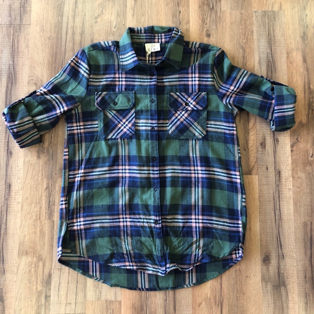 Plaid Button Down